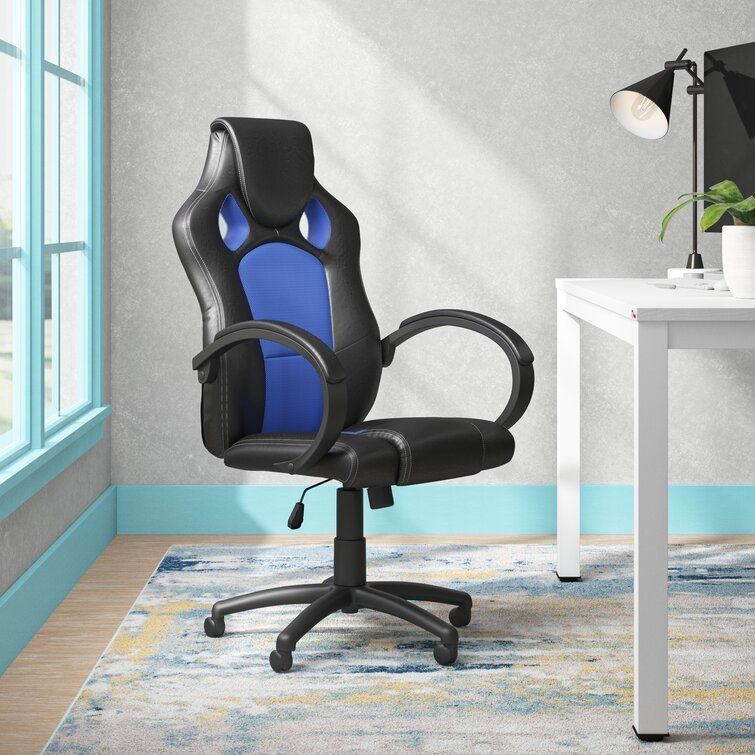 WB Gaming Chair Low-poly 3D model_5