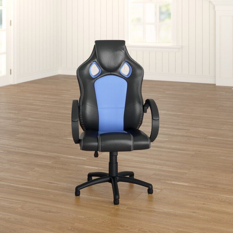 WB Gaming Chair Low-poly 3D model_7