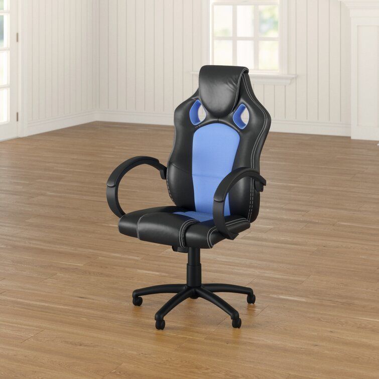 WB Gaming Chair Low-poly 3D model_10