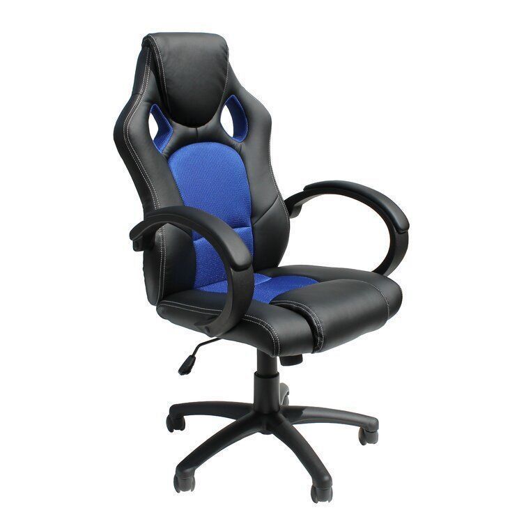 WB Gaming Chair Low-poly 3D model_1