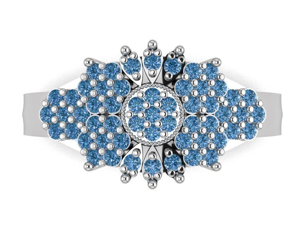 wedding ring 3D print model_21