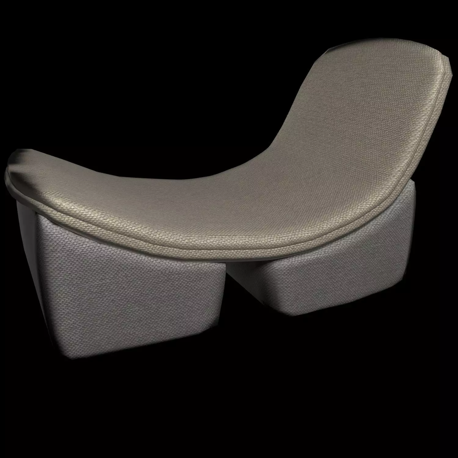 Lounger sofa chair 3D model