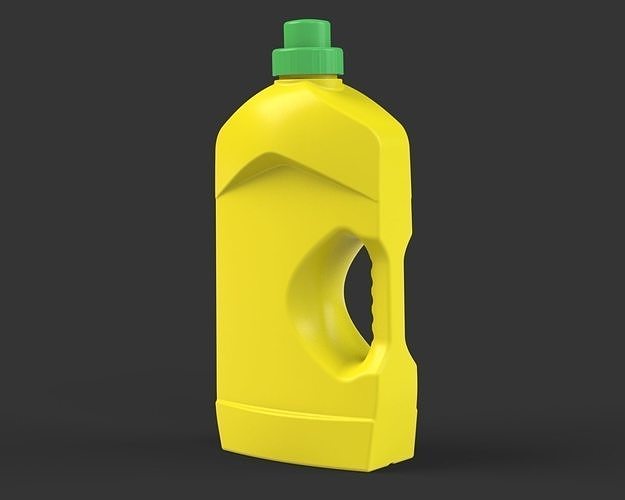 Disinfectant Bottle 3D model