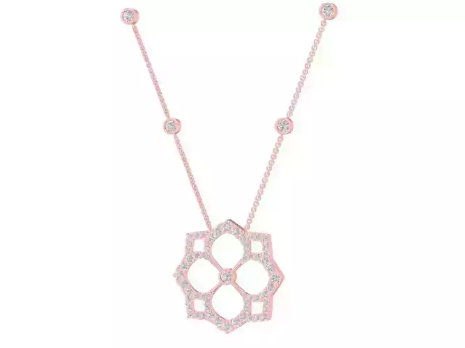 hongkong diamond pendant 3096