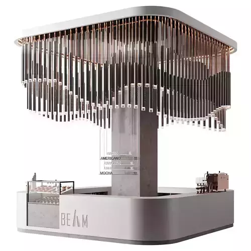 Coffee house 3D model
