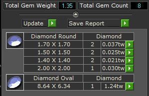 woman ring 3D print model_3