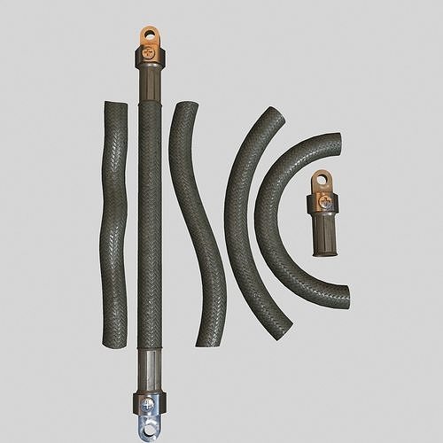 Hydraulic pipeline V2 3D model