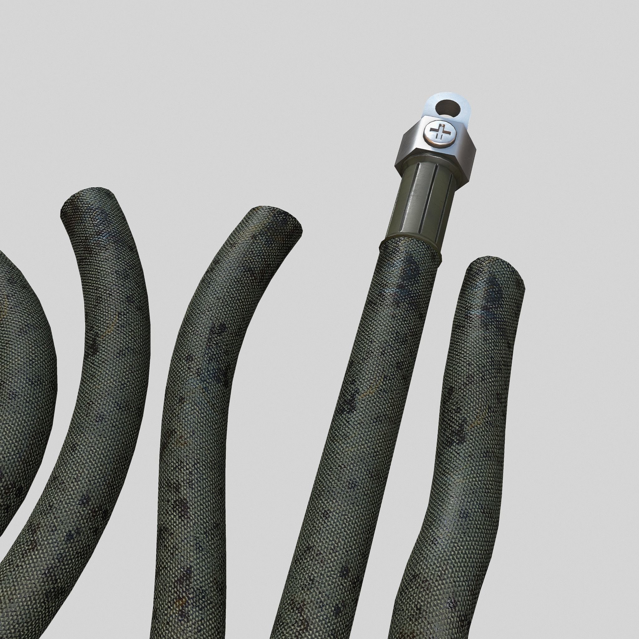 Hydraulic pipeline V3 3D model_5