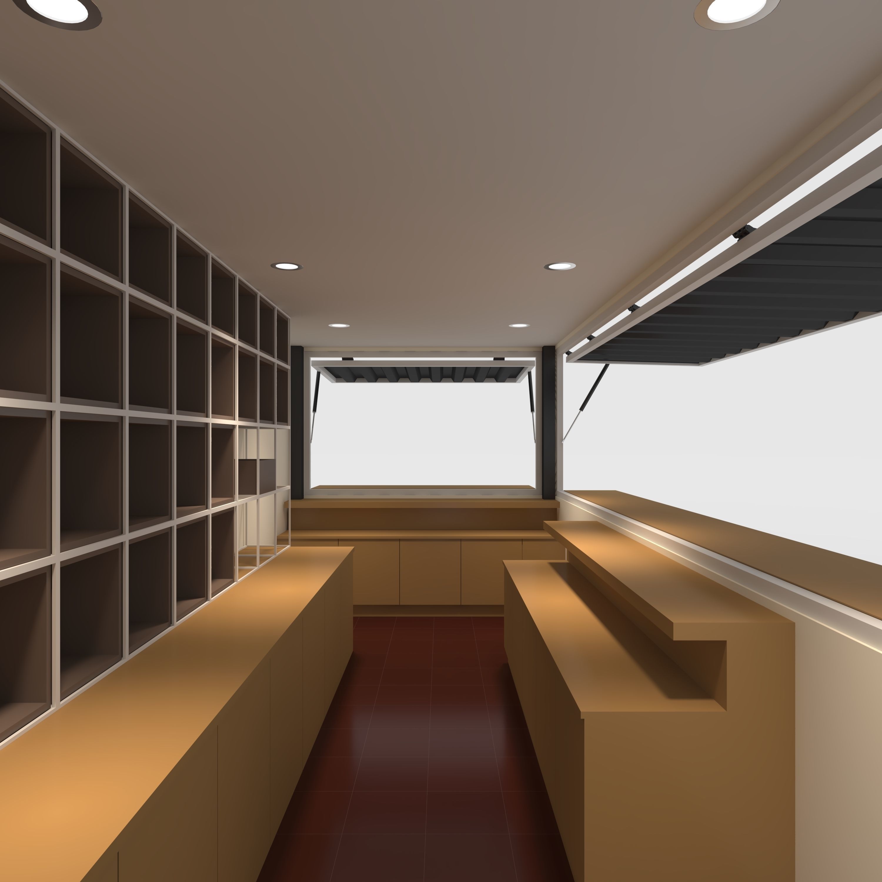 Container Cafe 2 3D model_24