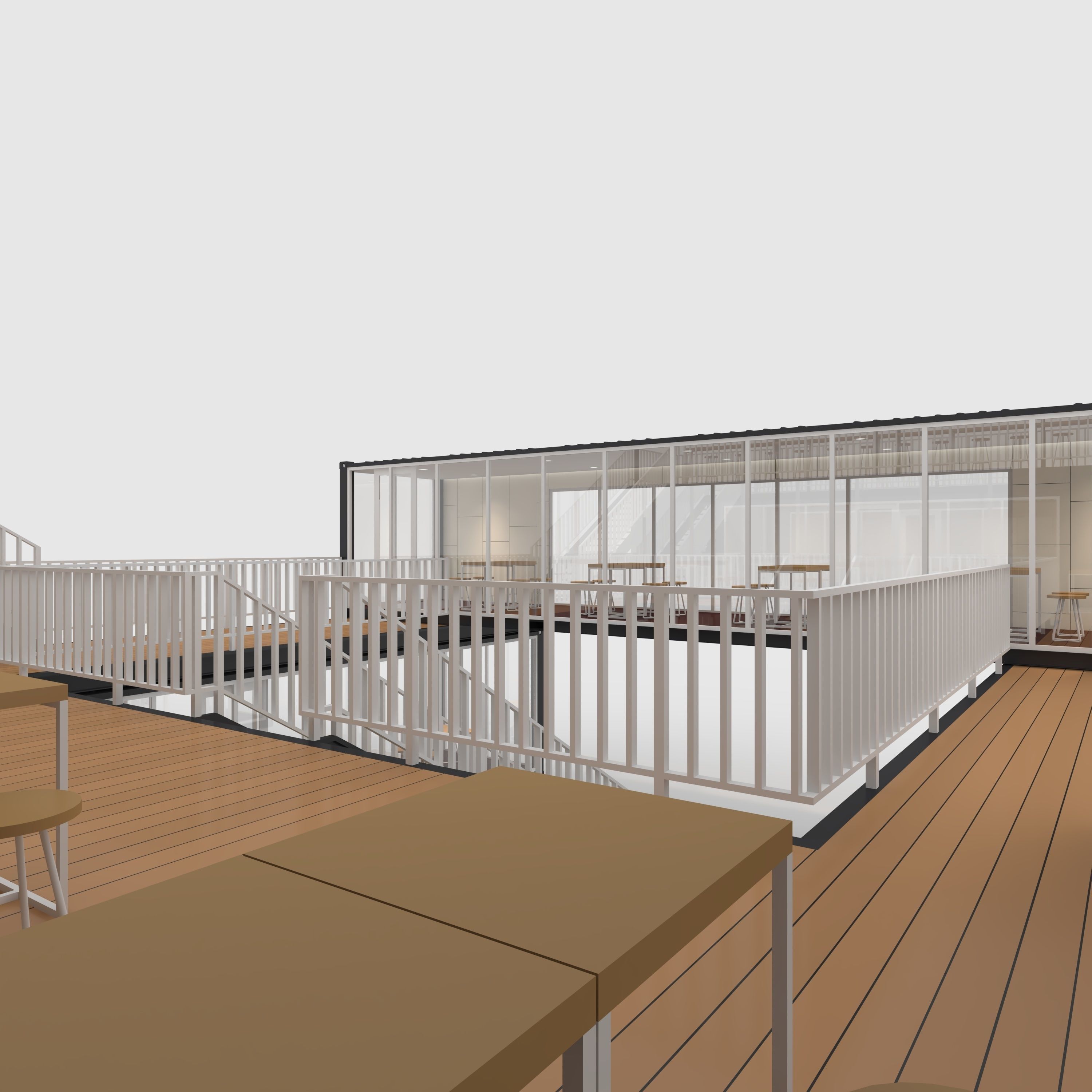 Container Cafe 3 3D model_34