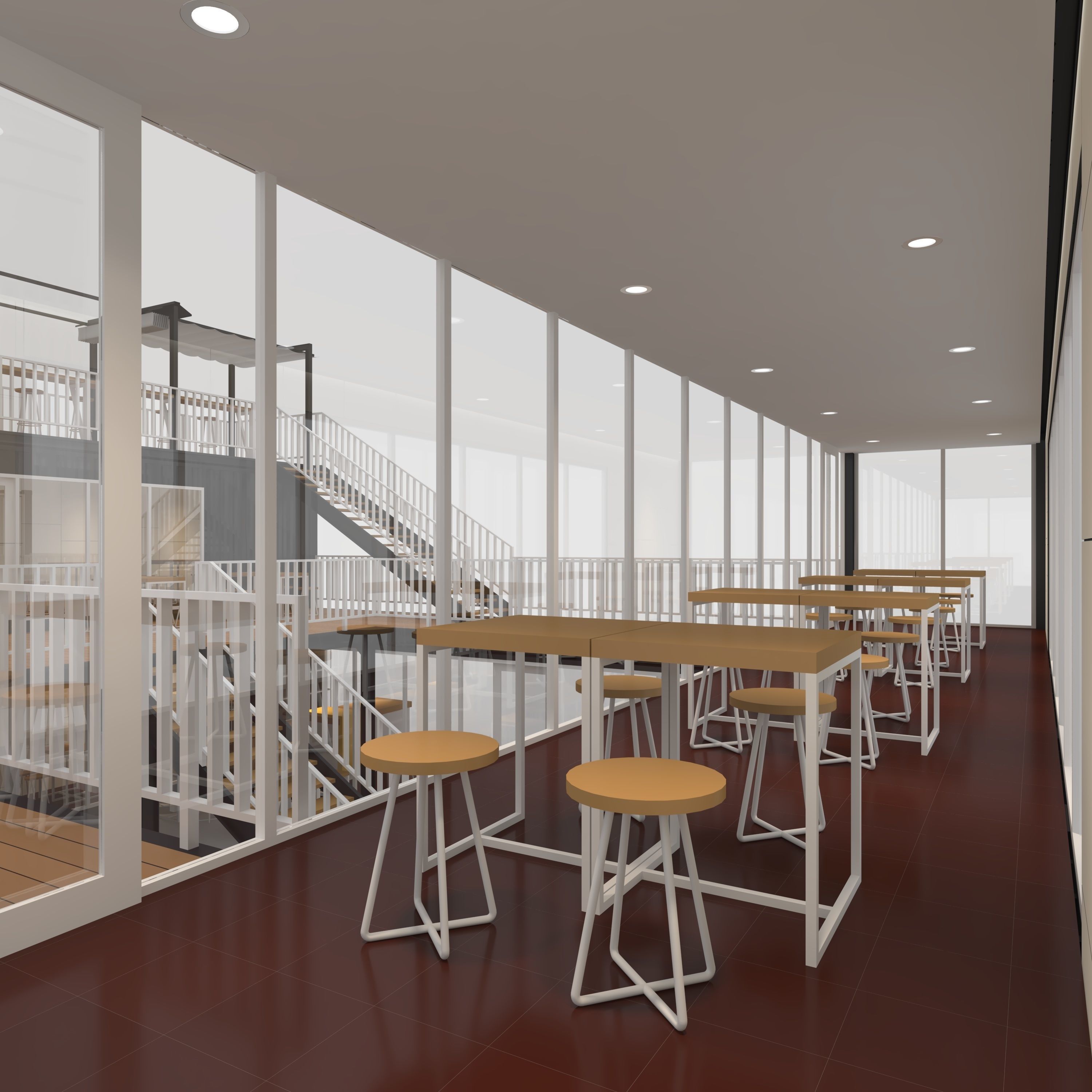 Container Cafe 3 3D model_28