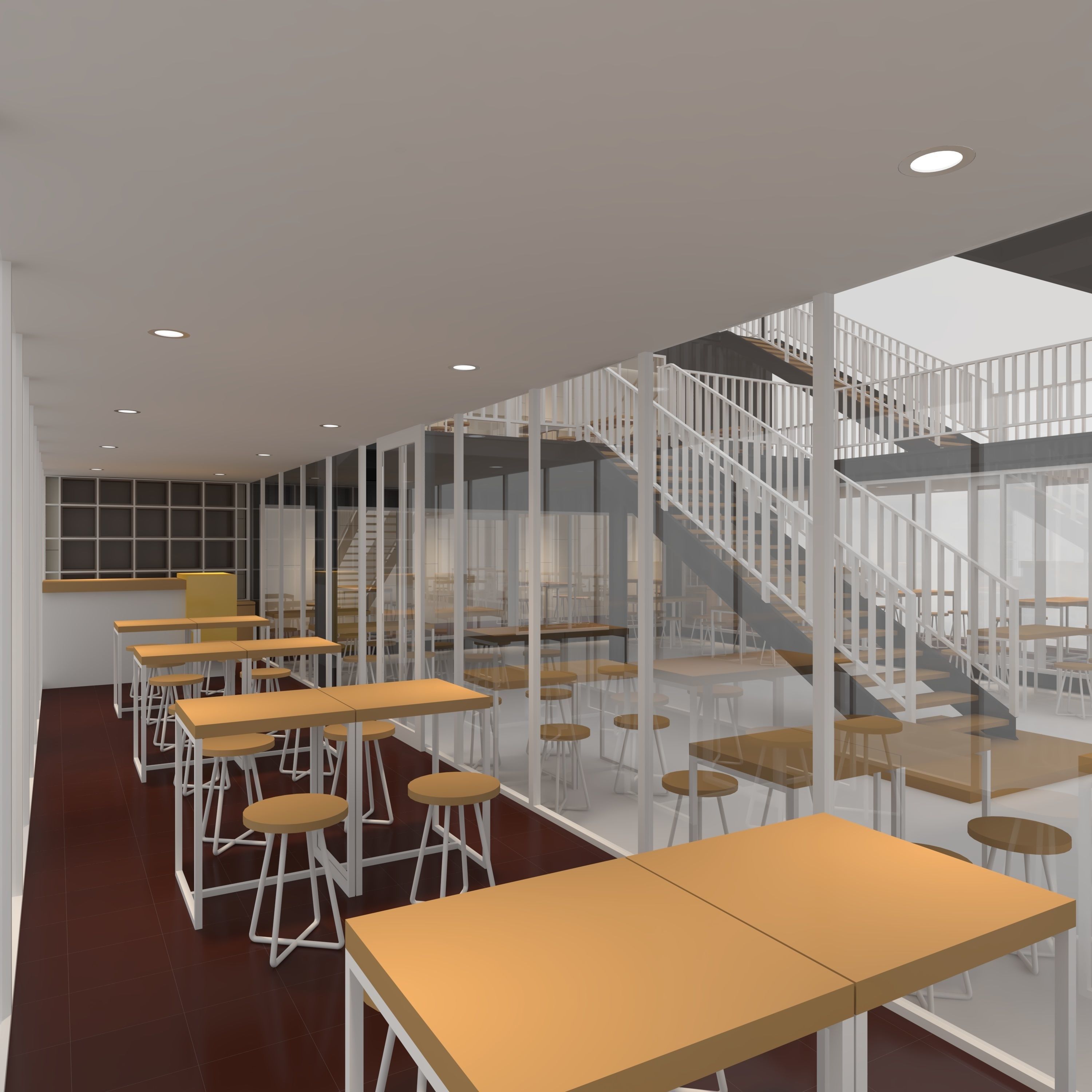 Container Cafe 3 3D model_26