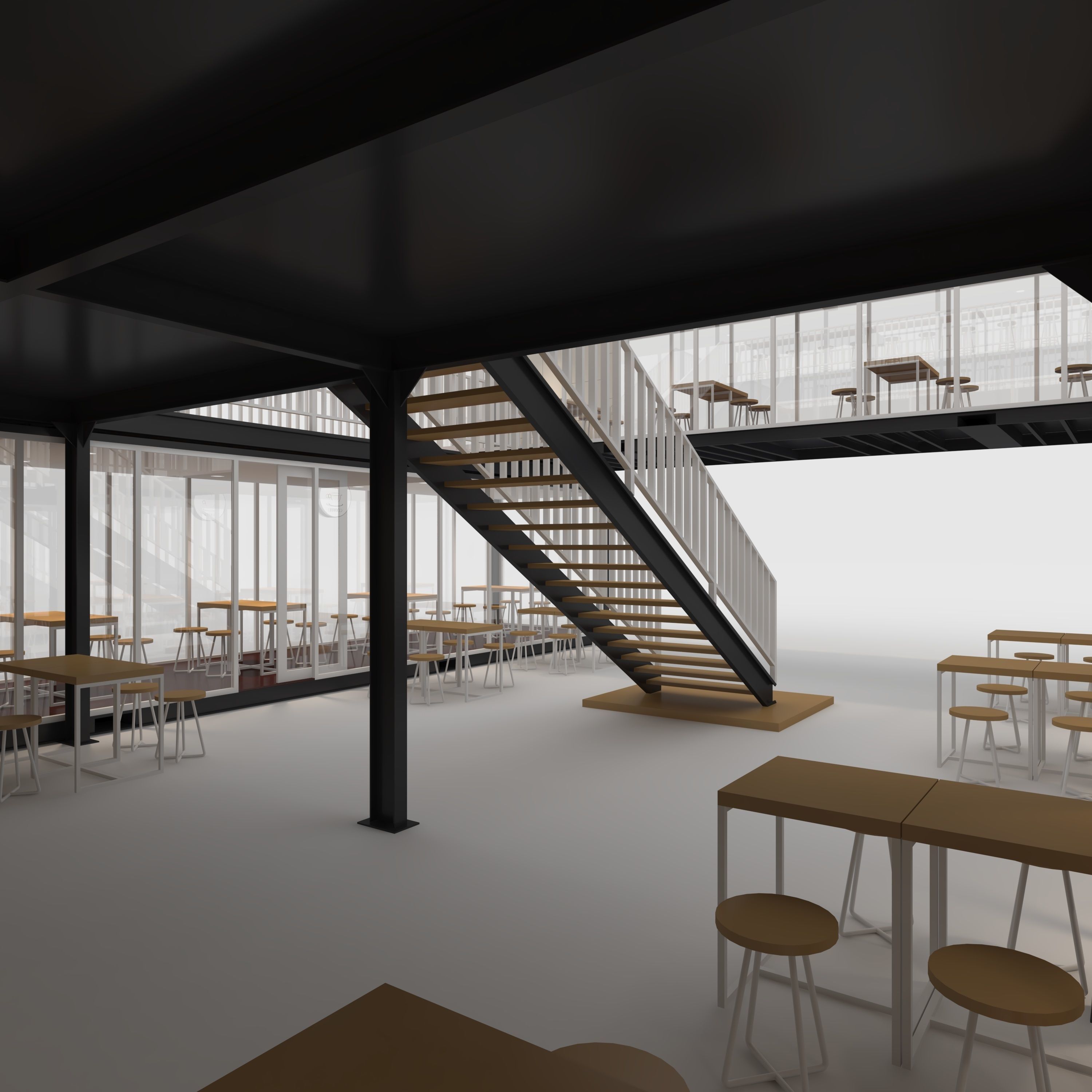Container Cafe 3 3D model_22