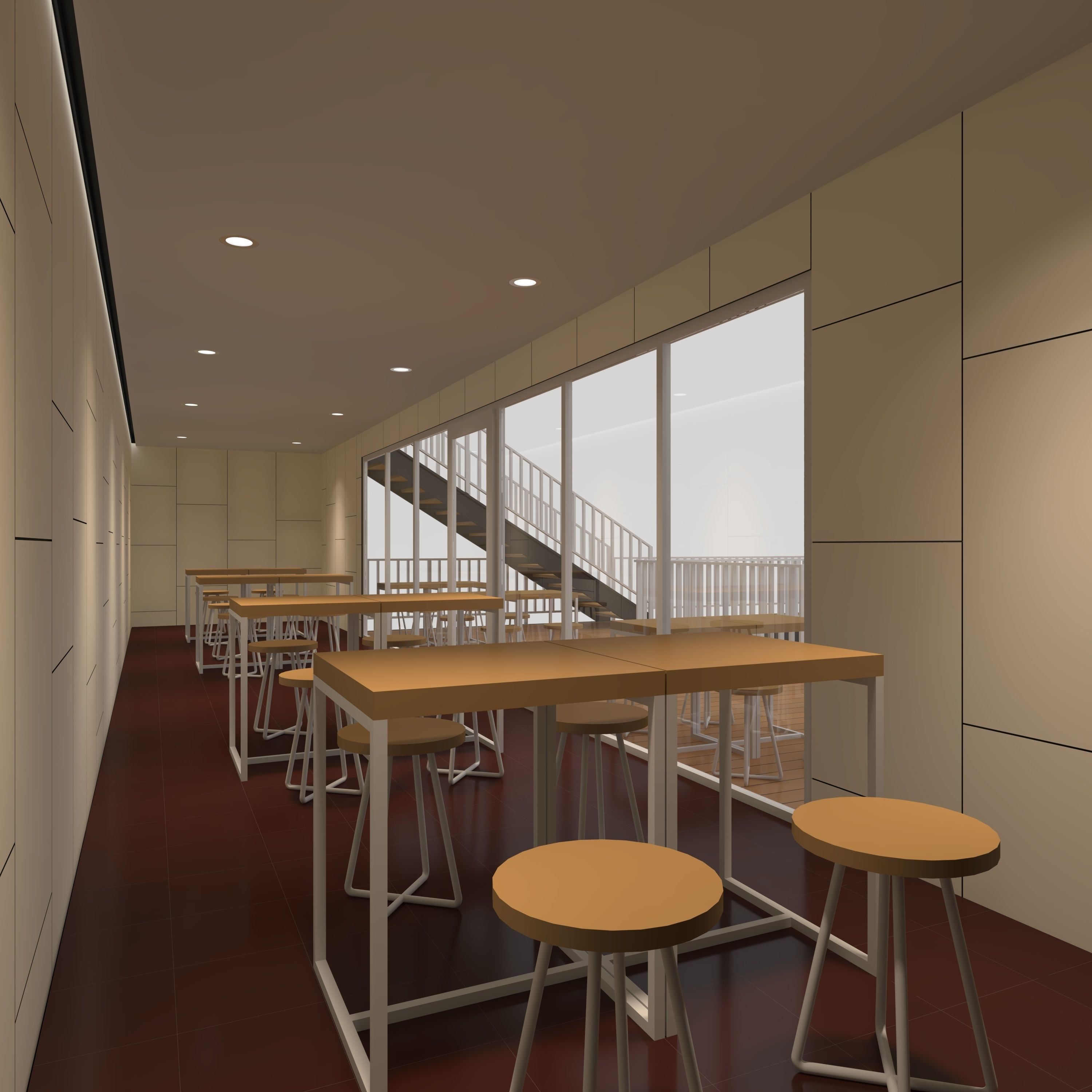 Container Cafe 3 3D model_38