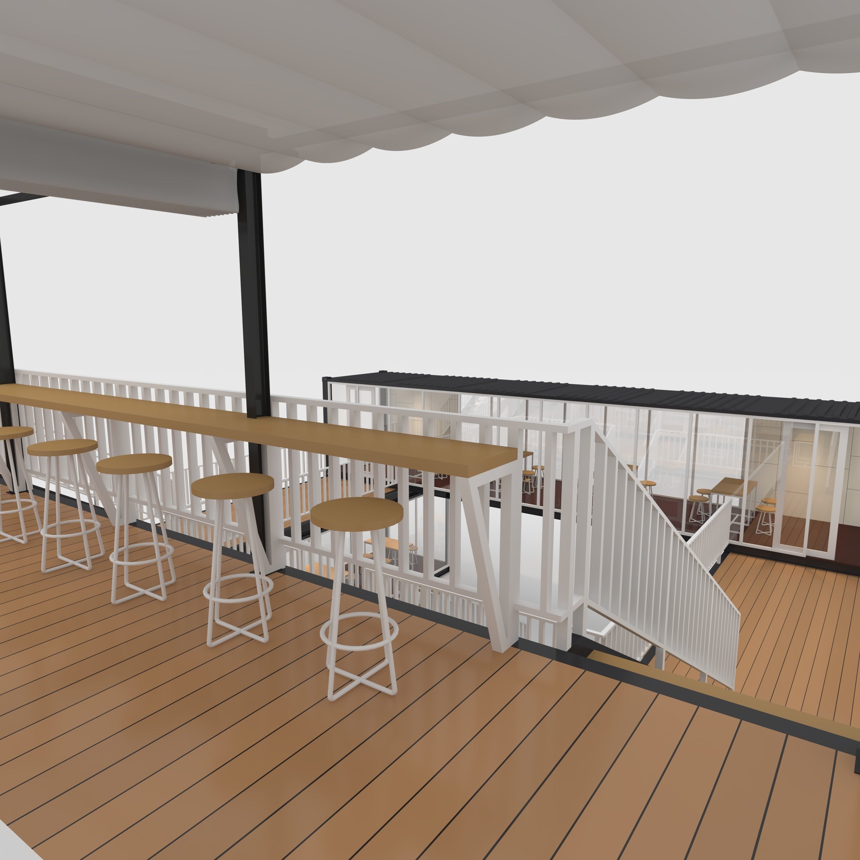 Container Cafe 3 3D model_40