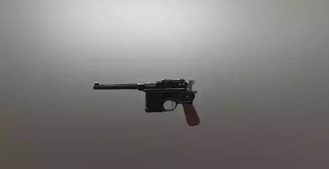 Mauser s96 pistol 3D model