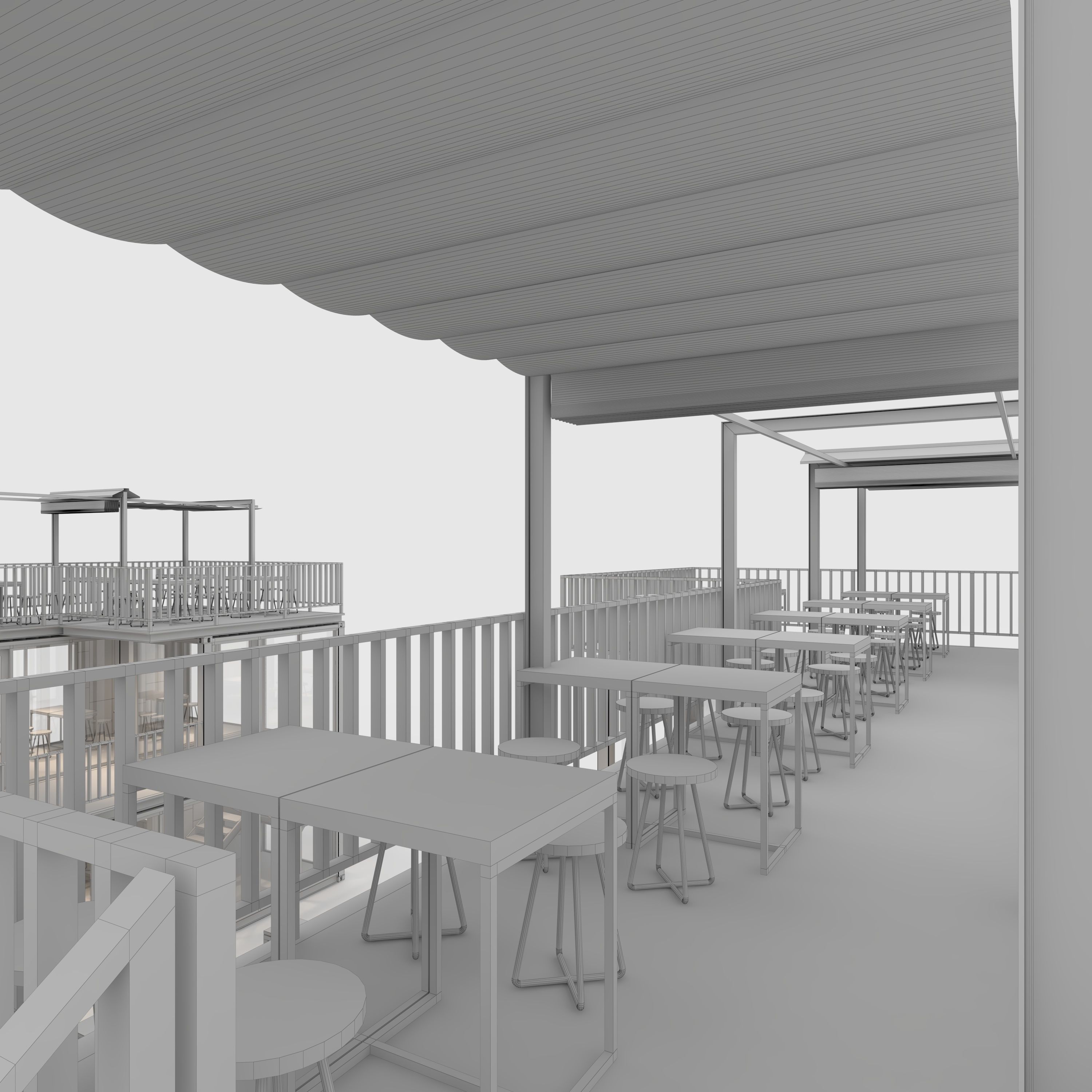 Container Cafe 4 3D model_29