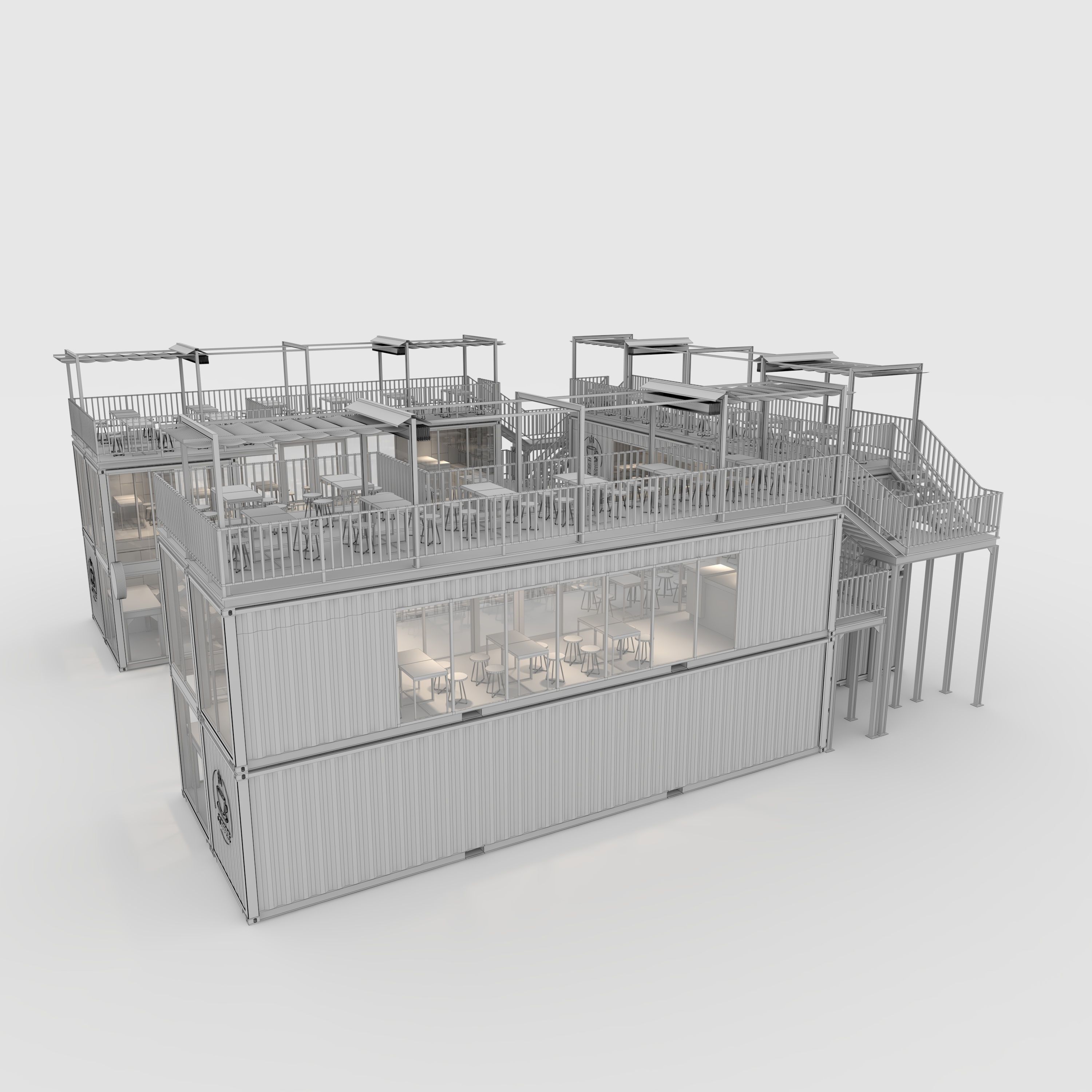 Container Cafe 4 3D model_17