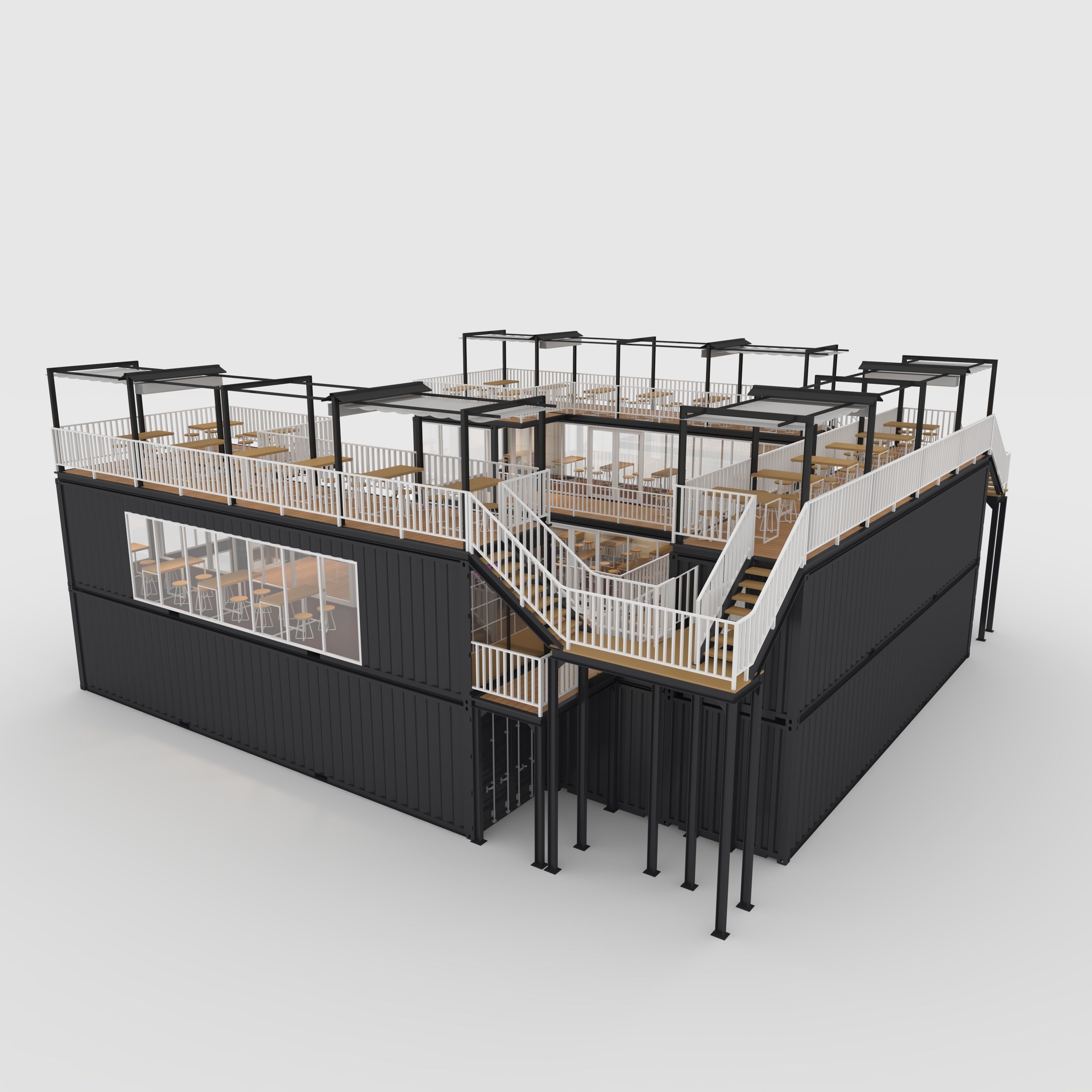 Container Cafe 4 3D model_18