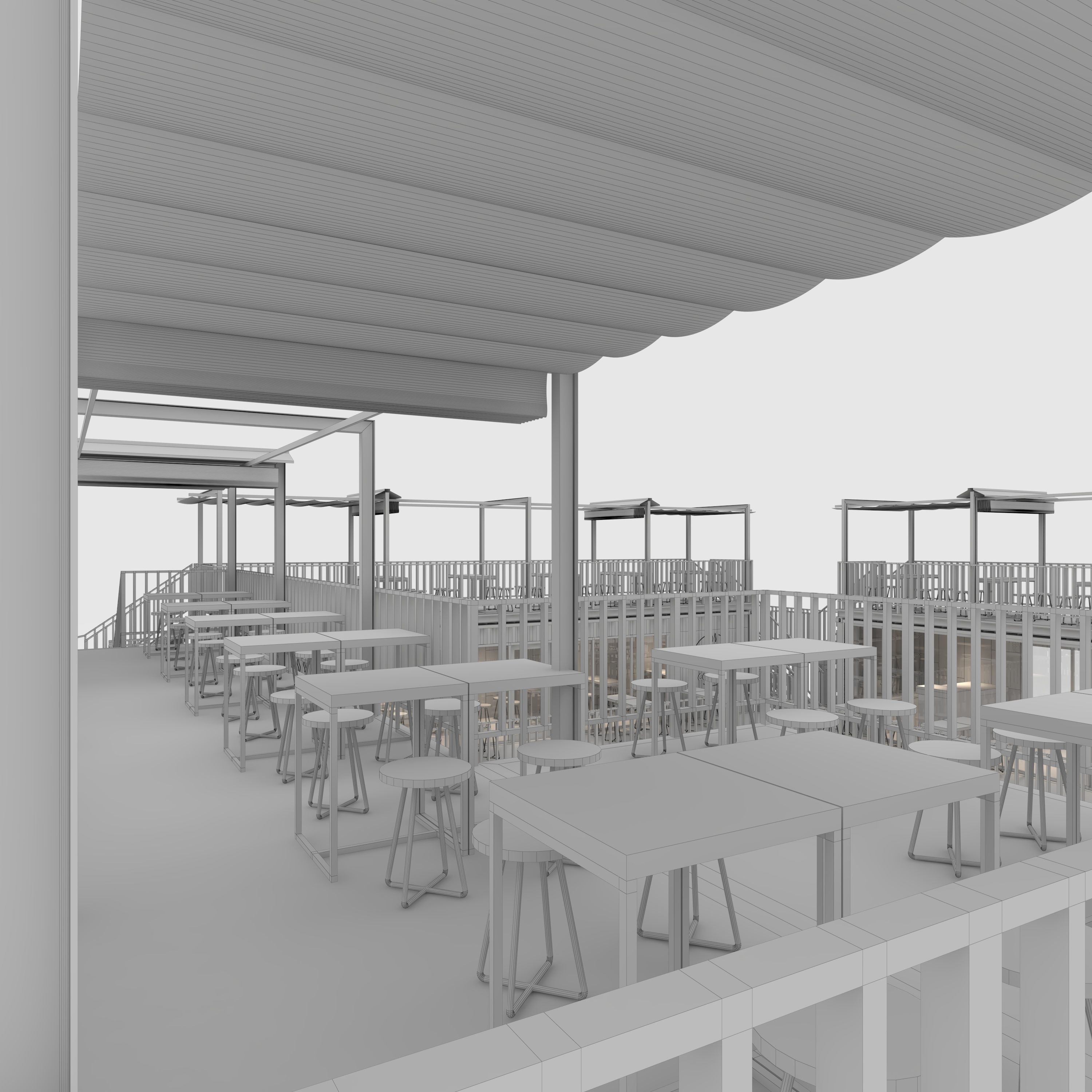 Container Cafe 4 3D model_27