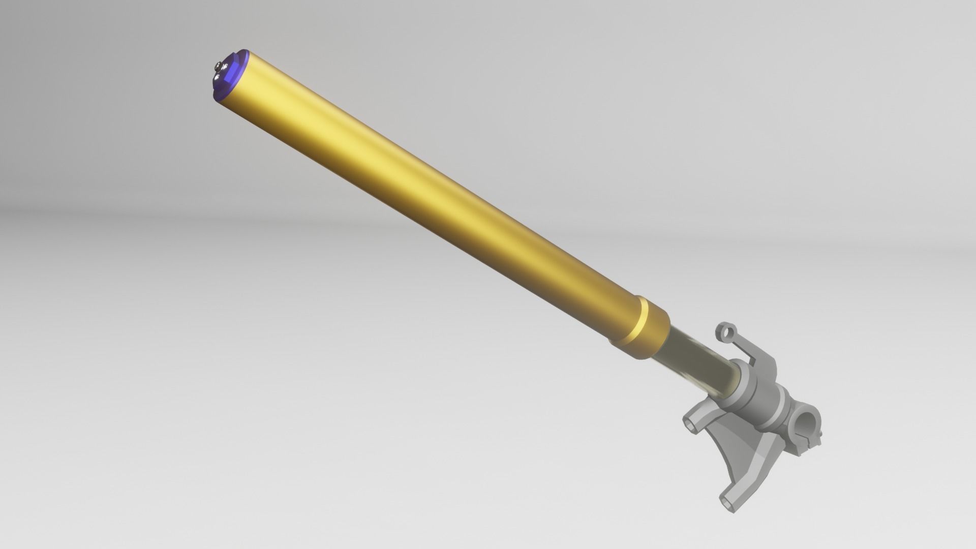 Front Fork uspension Up Side Down for Motorcycle 3D model_4
