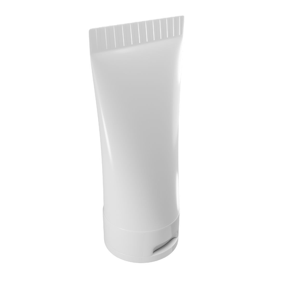 Cream tube 3D model 3D model_2