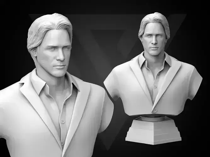 Keanu Reeves 3D Printable