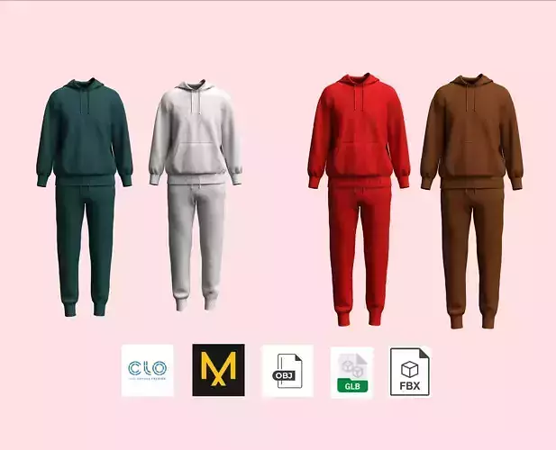 Hoodie And Jogger - Colorway