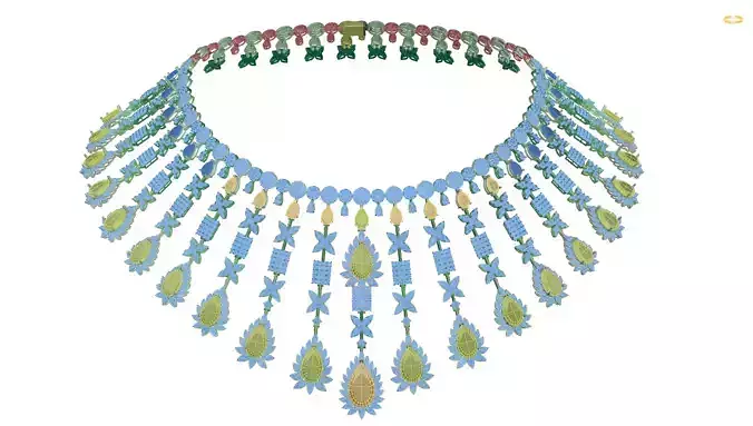 necklaces necklace made of crystals