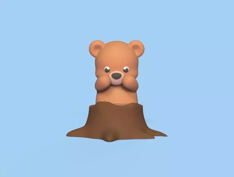 Bear Trunk 3D print model_0