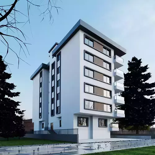 Blender Apartment Scene