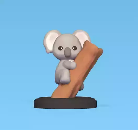 Koala Tree 3D print model