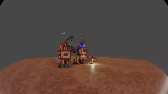 tavrena and the potion shop