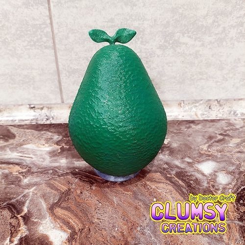 Valentine Avocado  3D print model