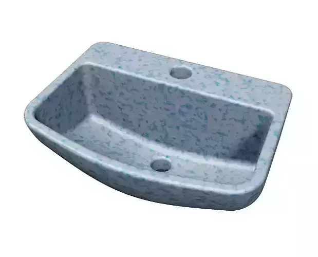 Spectacular Wash Basin Low-poly 3D model