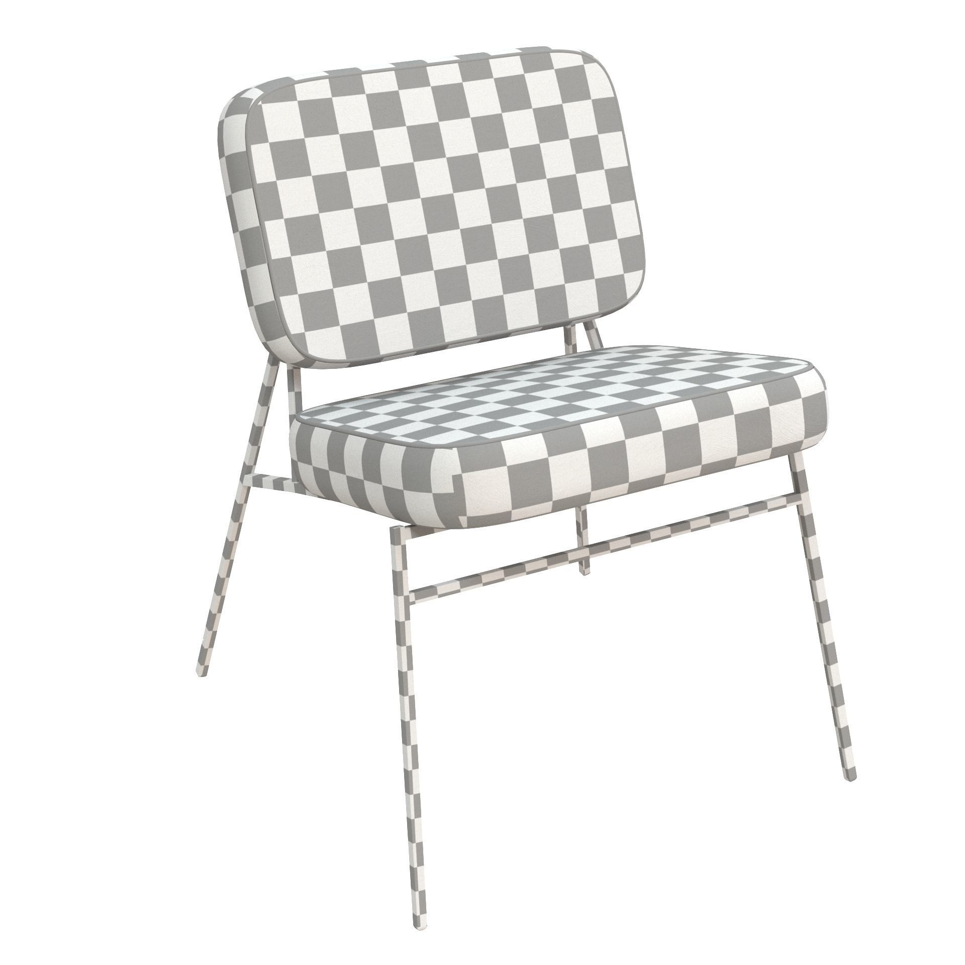 Modern chair 3D model_7