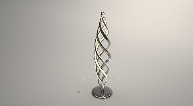 Spiral lamp 3D model