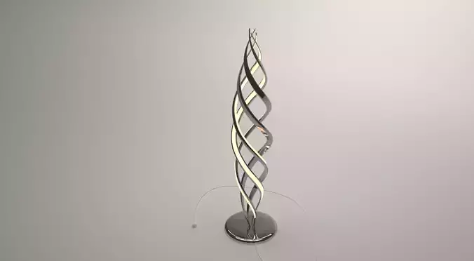 Spiral lamp 3D model