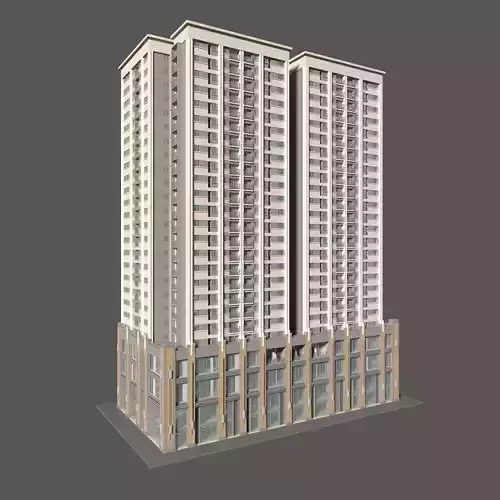 Tower Apartment 1 3D model