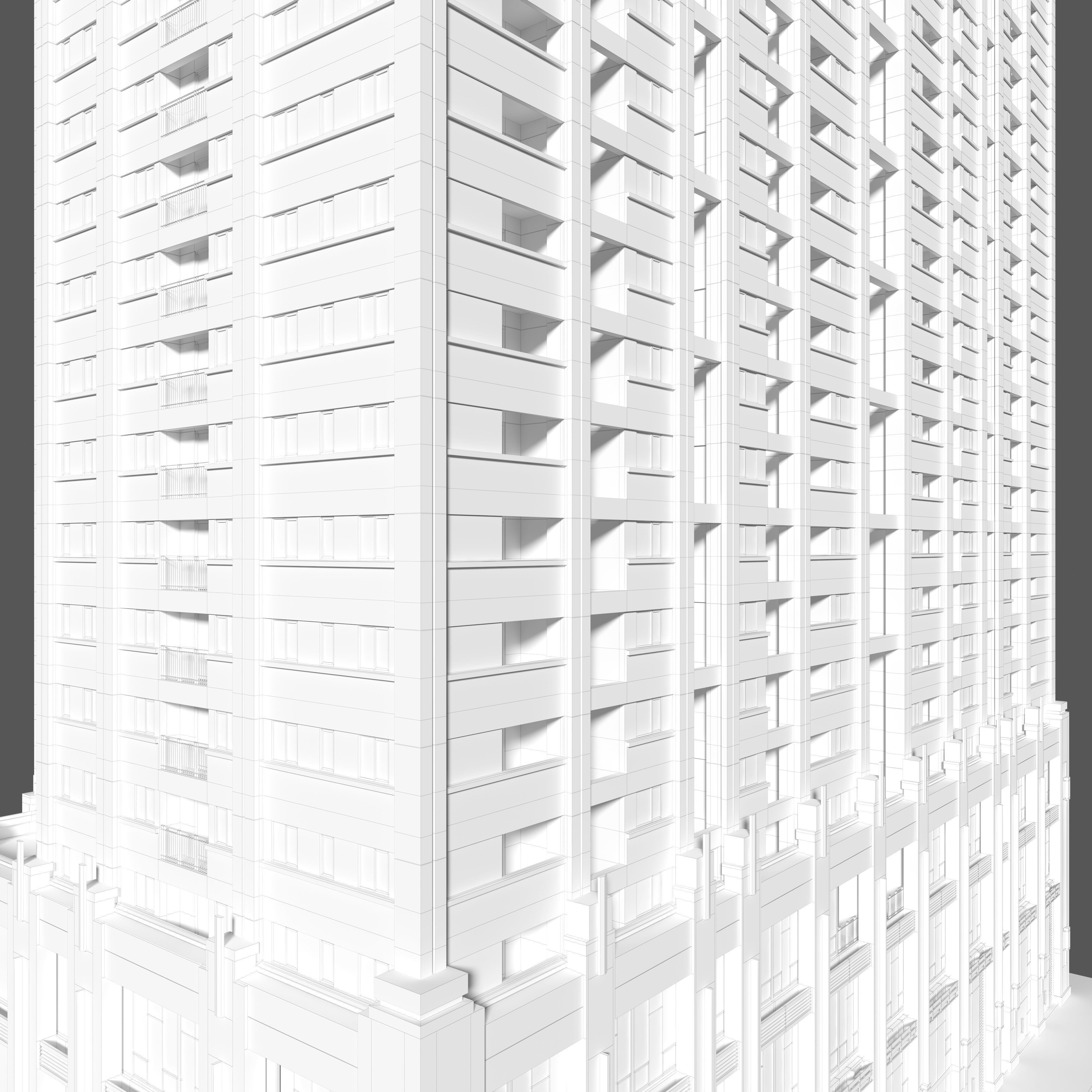 Tower Apartment 1 3D model_19