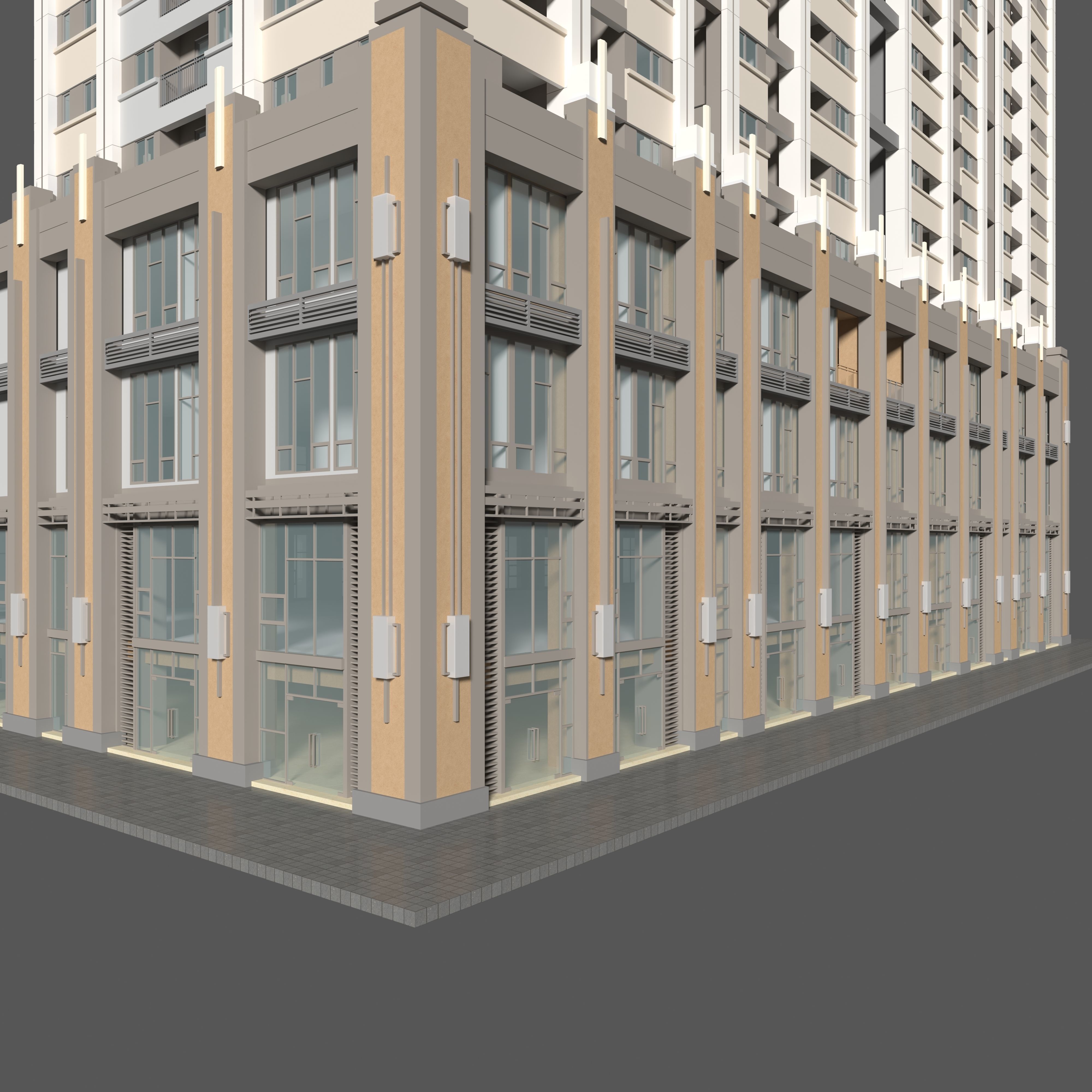 Tower Apartment 1 3D model_16