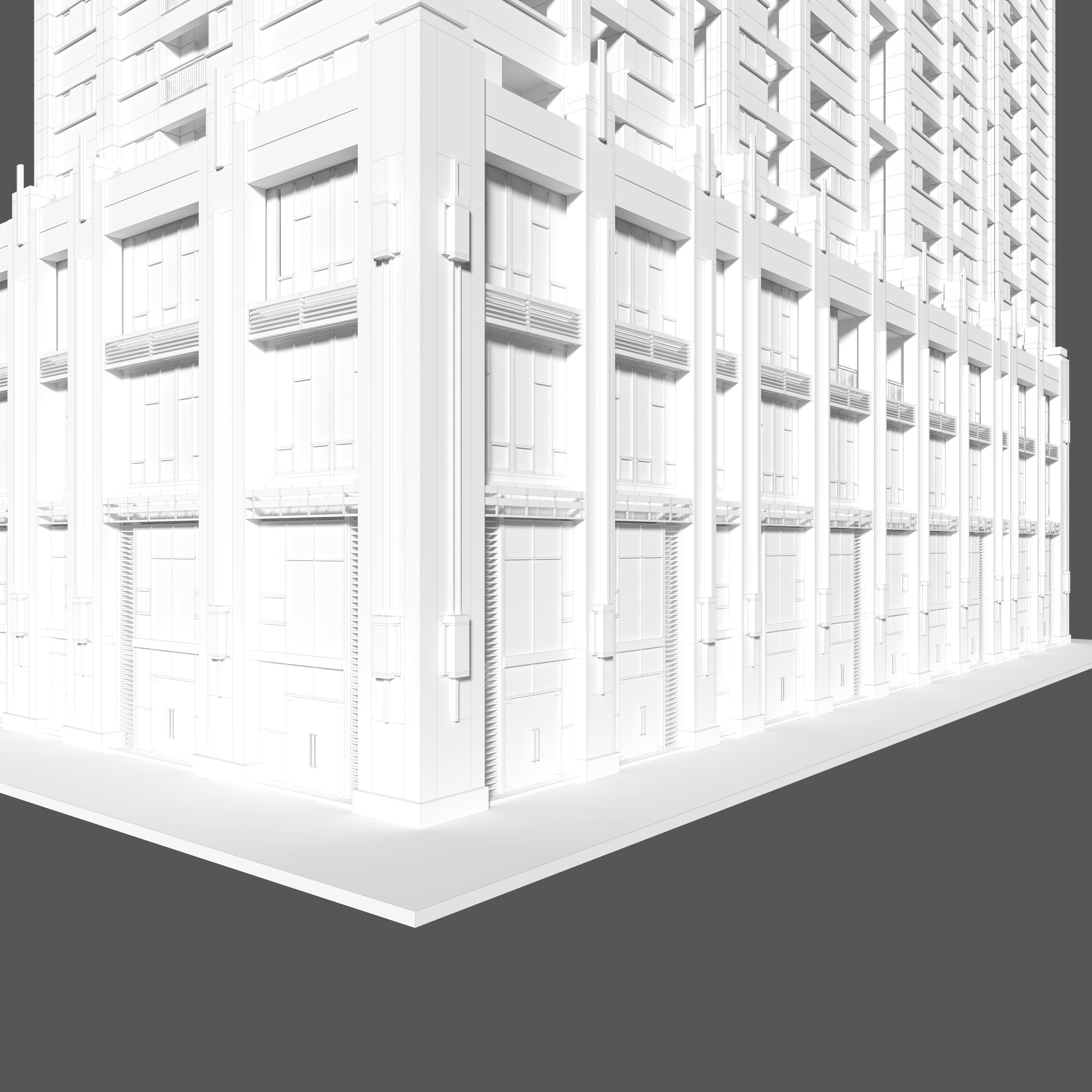 Tower Apartment 1 3D model_17