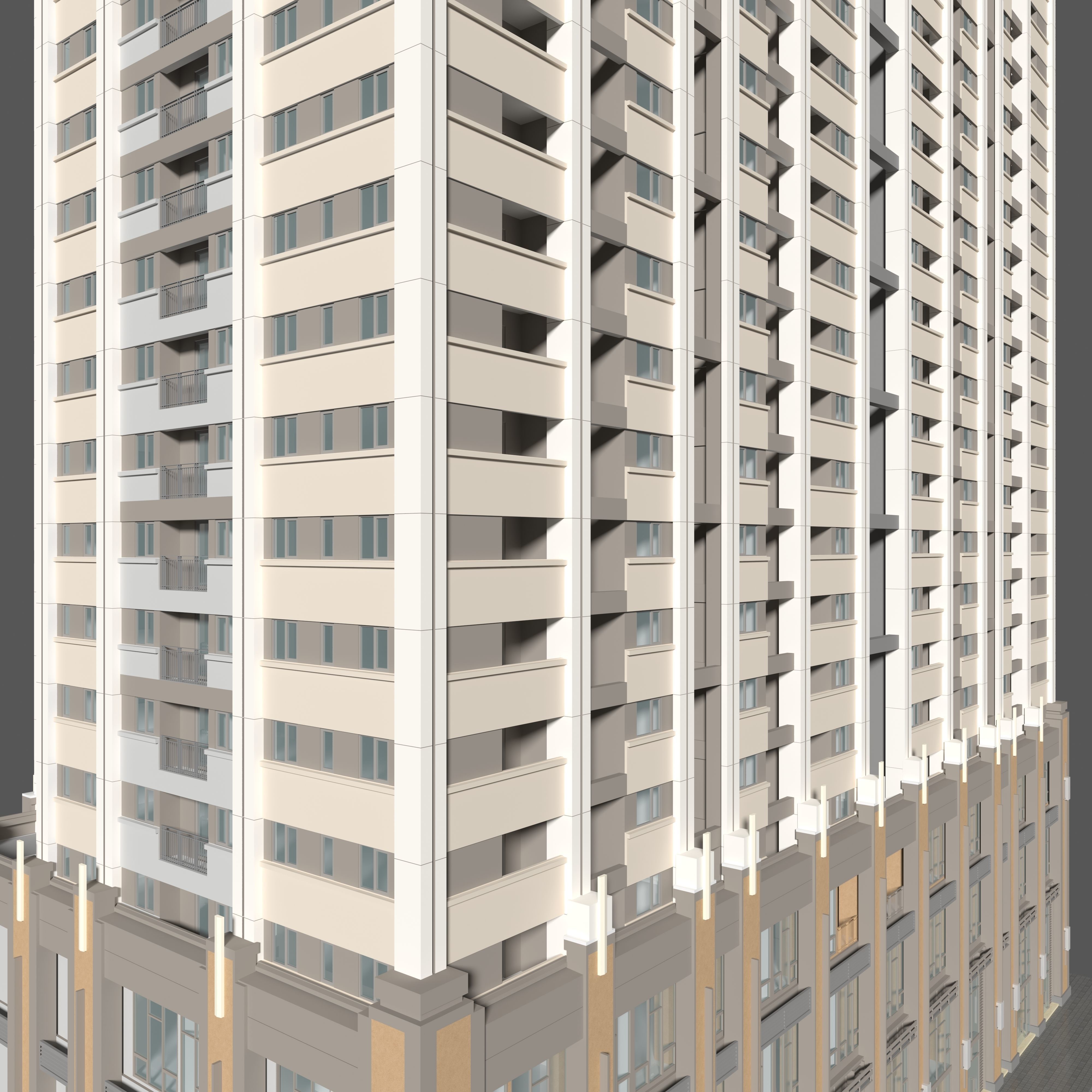 Tower Apartment 1 3D model_18