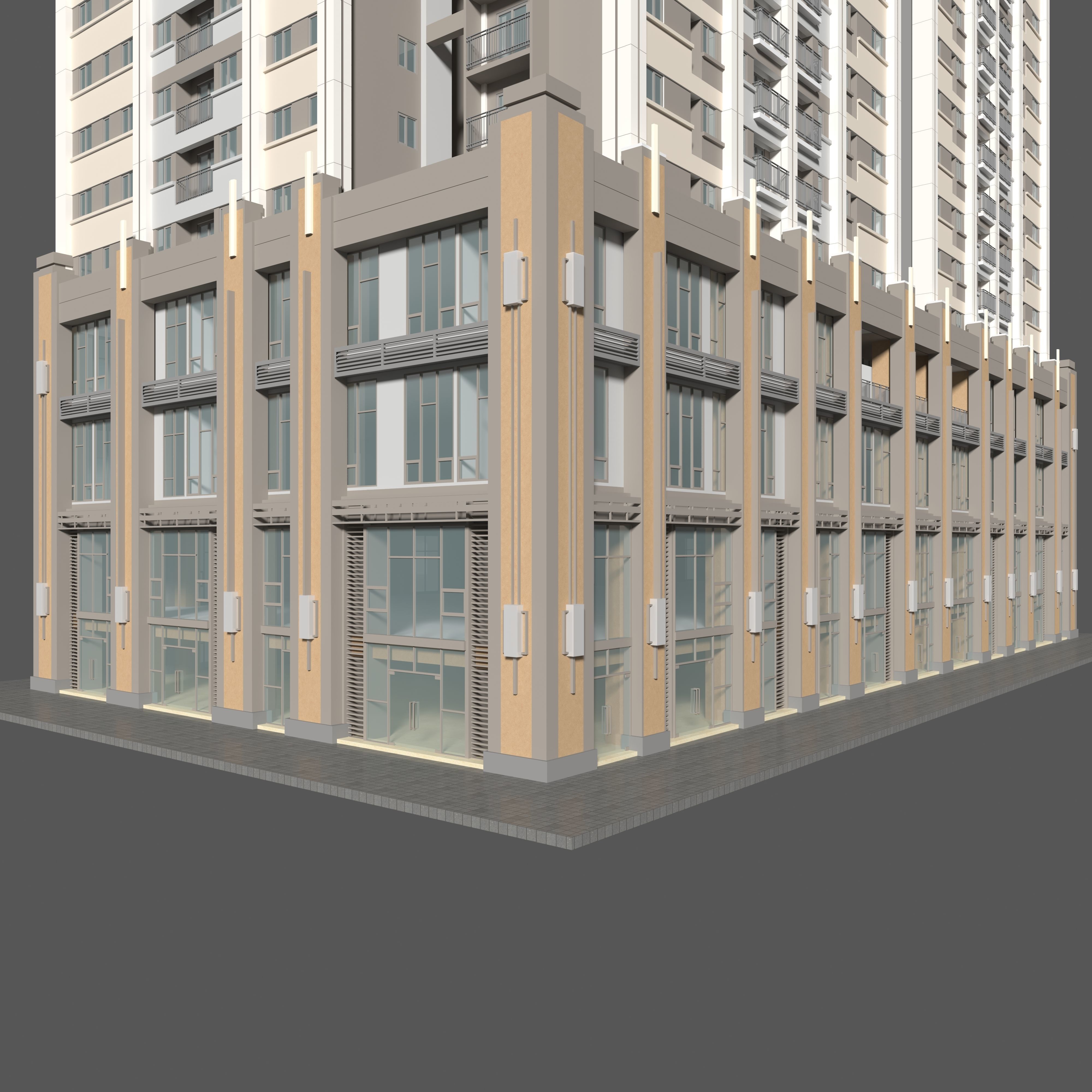 Tower Apartment 1 3D model_12