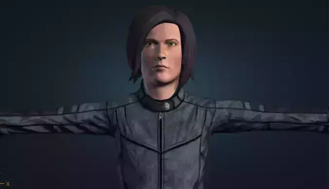 The Boy 3d Model fractal seamless pattern