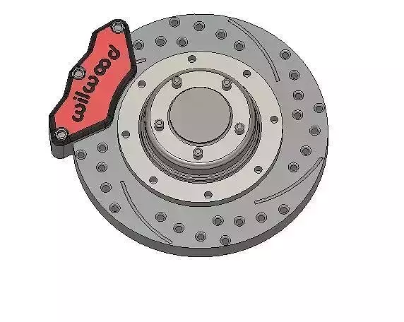 1-24 scale wilwood rotor