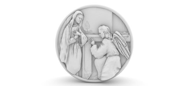 Saint Gabriel Archangel  3D print model