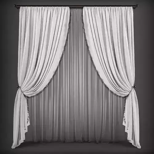 Curtain 3D model 170
