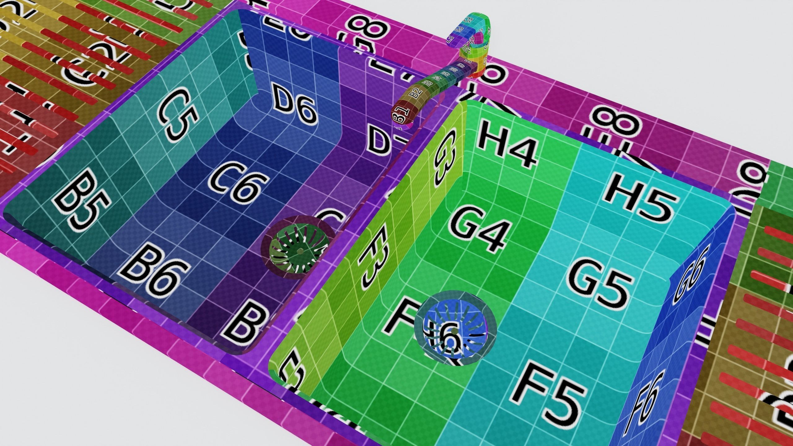 Double Kitchen Sink 3D model_10