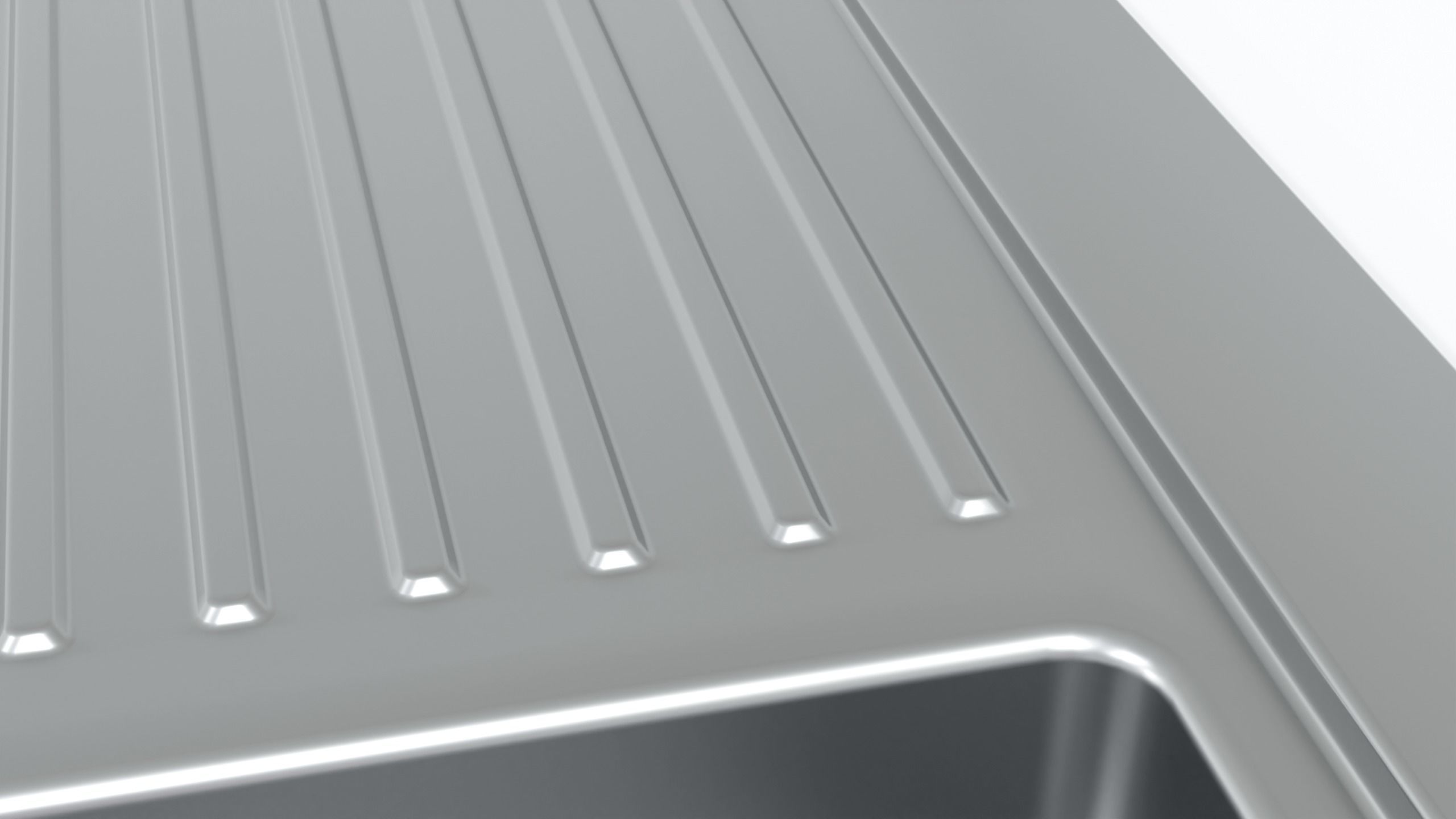 Double Kitchen Sink 3D model_3